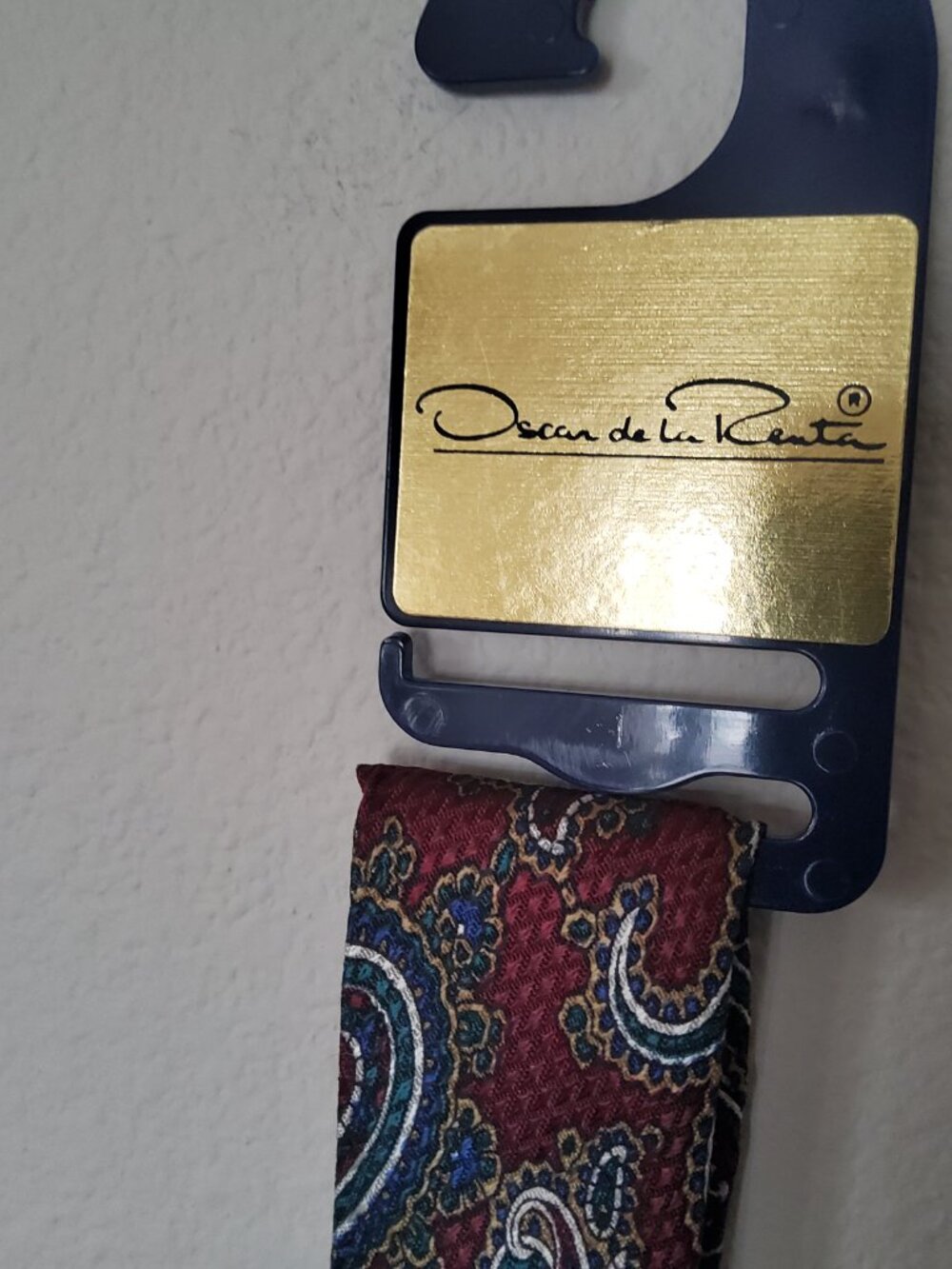 Vintage Oscar De La Renta Silk Men's necktie